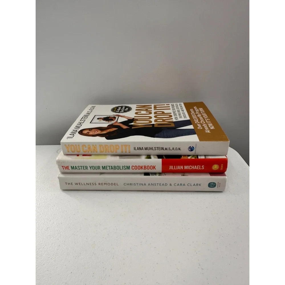 Set Of 3 Health & Weight Loss Books:‎ 
